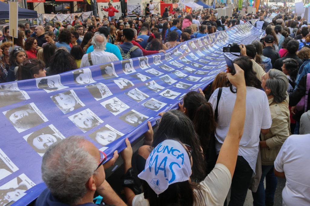 Una vez más, la FEDUN acompañó la marcha por la Memoria, la Verdad y la Justicia