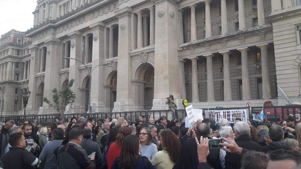 FEDUN acompañó la multitudinaria manifestación en apoyo al juez Ramos Padilla
