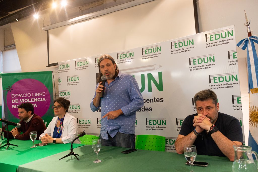 Gisela Marziotta en la FEDUN: “El compromiso es trabajar por un gobierno popular, democrático y feminista en la ciudad de Buenos Aires”