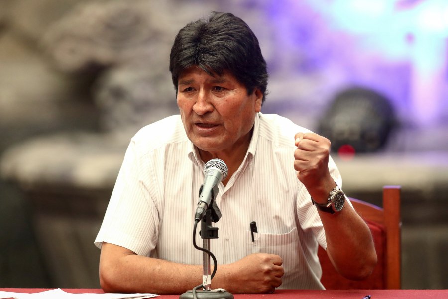Solidaridad con el compañero Evo Morales y con todo el pueblo boliviano