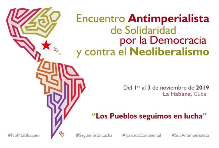 Declaración final del Encuentro Antimperalista de Solidaridad por la Democracia y contra el Neoliberalismo