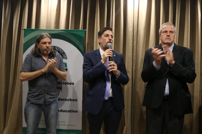 Con la presencia del Ministro de Educación, Nicolás Trotta, y el secretario de políticas universitarias Jaime Perczyk, la FEDUN cerró el año