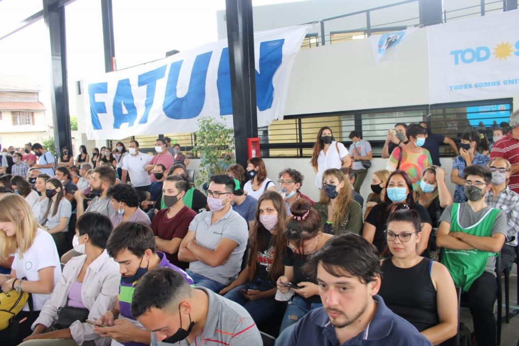 FEDUN participó del acto de cierre de Universidades FDT